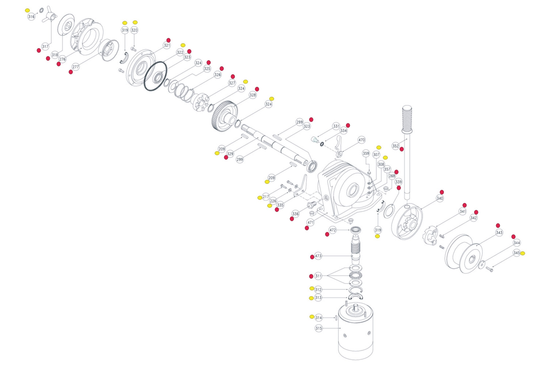 Lofrans Kobra parts list