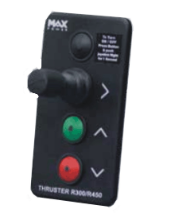 Max-Power retractable control panel